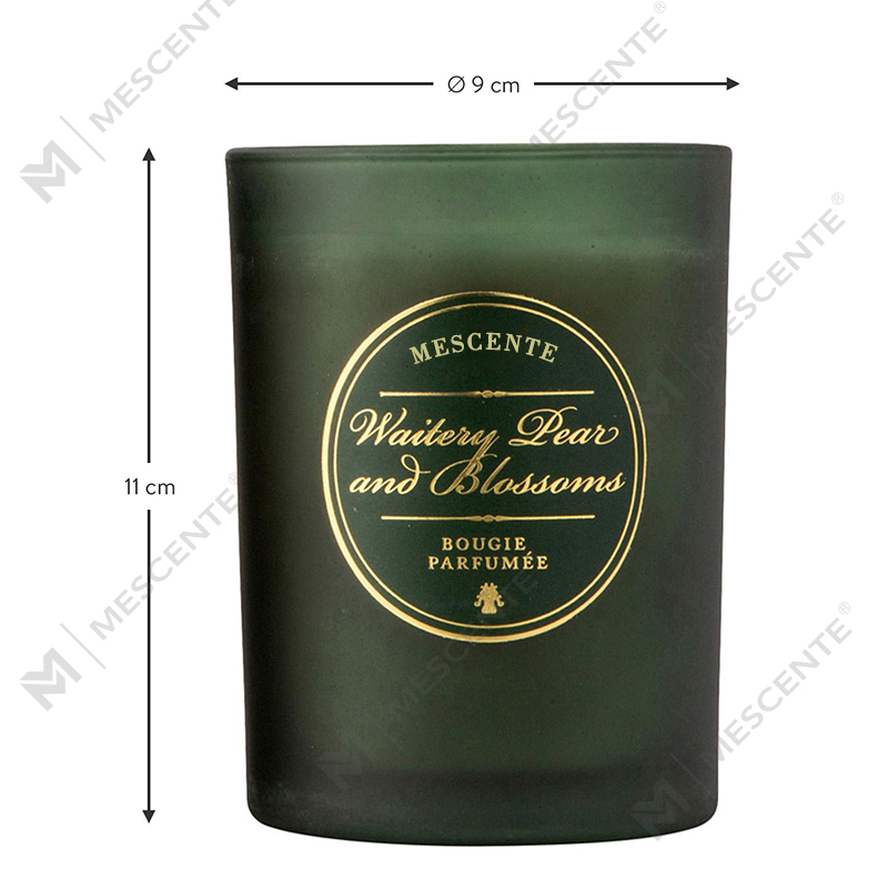 M&Scent Luxury Christmas White Doftljus med personlig logotyp