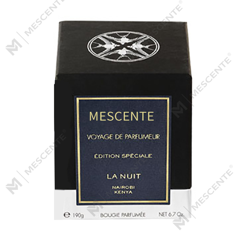 M&Scent Handgjord Lyx Glashållare Pelare Vanilj Doftljus Med Kristaller