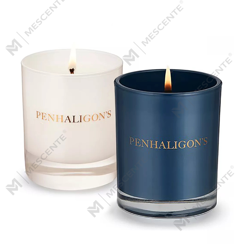 Partihandel Lyx Private Label Andlig Healing Kristall Chakra Doftande Sojavax Aromaterapi Doftljus