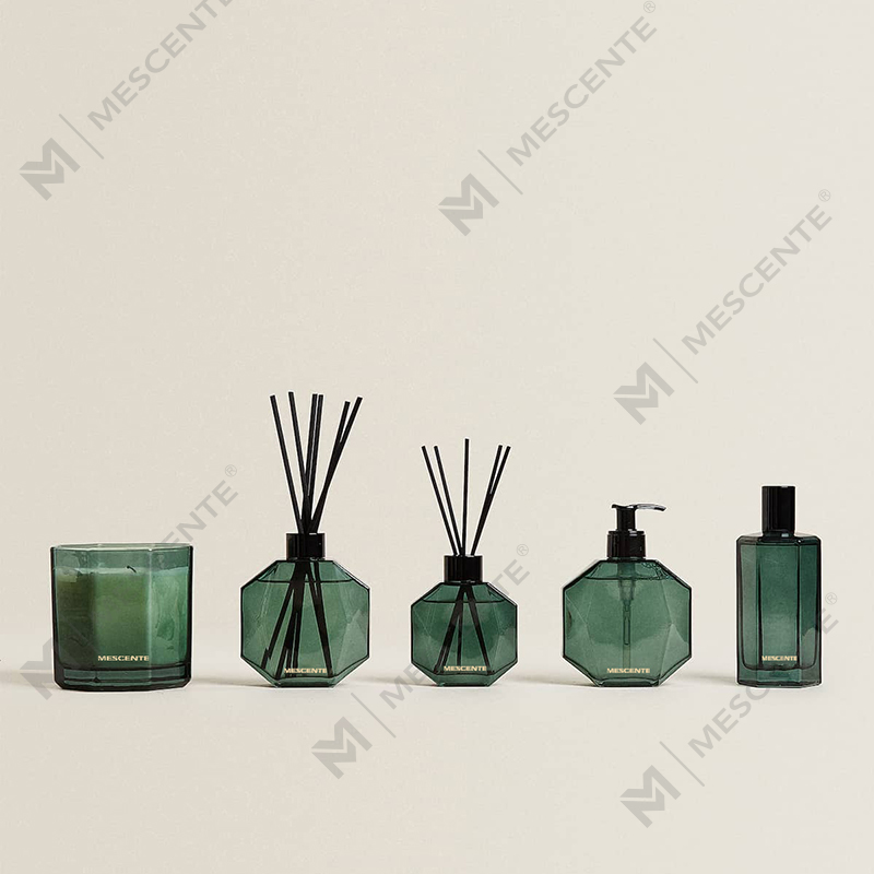 M&Scent Custom Factory Private Label Glasburk Naturligt sojavax doftljus