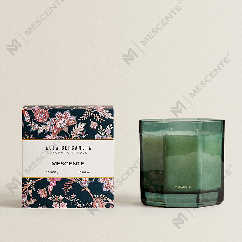 M&Scent Custom Factory Private Label Glasburk Naturligt sojavax doftljus