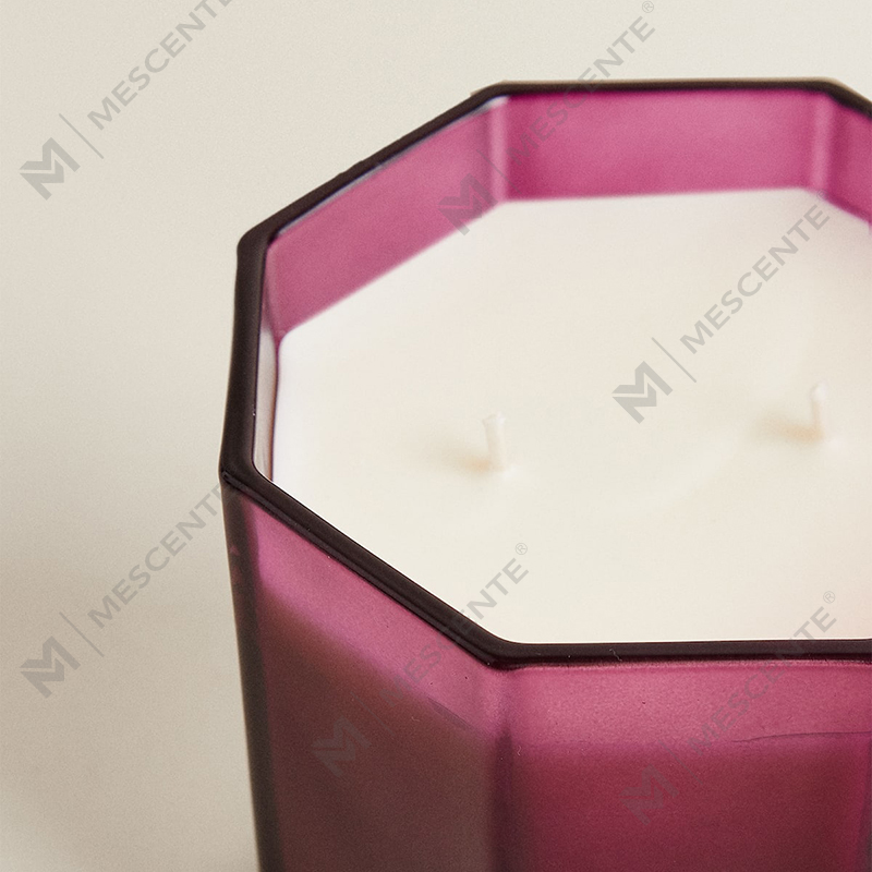 M&Scent lyxjuldoftljus Aromaterapi Aroma sojavaxljus i svart glasburk presentförpackning