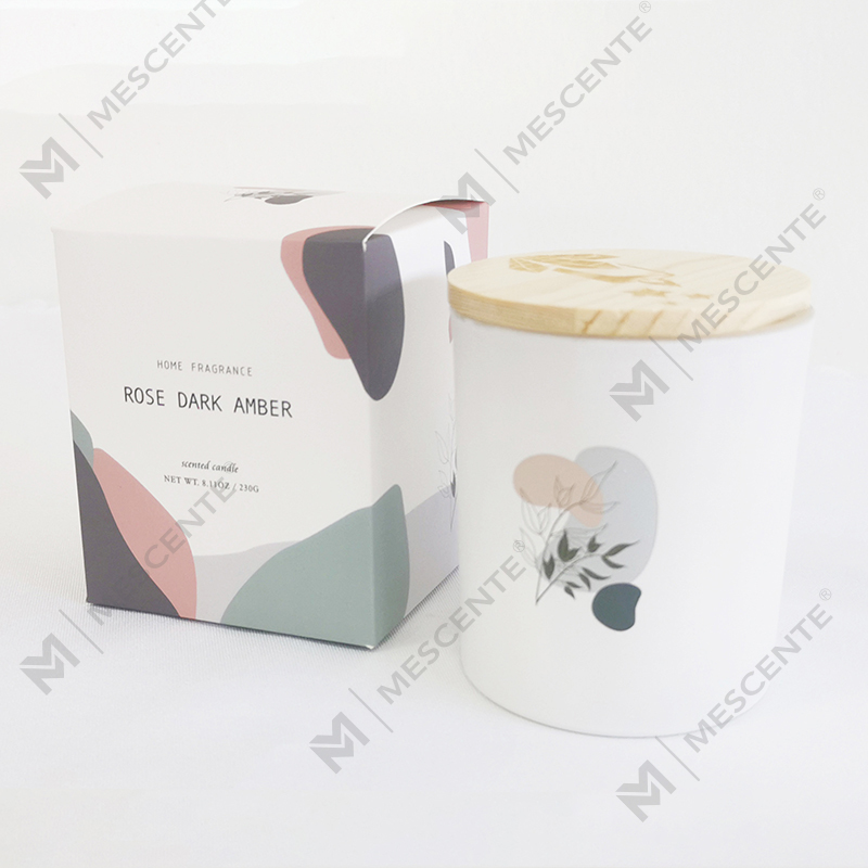 M&Scent Multiple högkvalitativ 100 % naturlig aromdoftande sojaljus i glasburk med lock