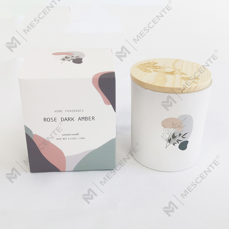 M&Scent Multiple högkvalitativ 100 % naturlig aromdoftande sojaljus i glasburk med lock