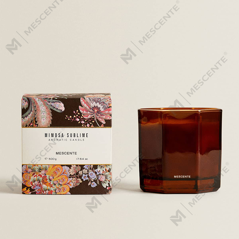 Hot Rea Anpassad Lyx Private Label Andlig Soy Wax Doftljus med presentförpackning
