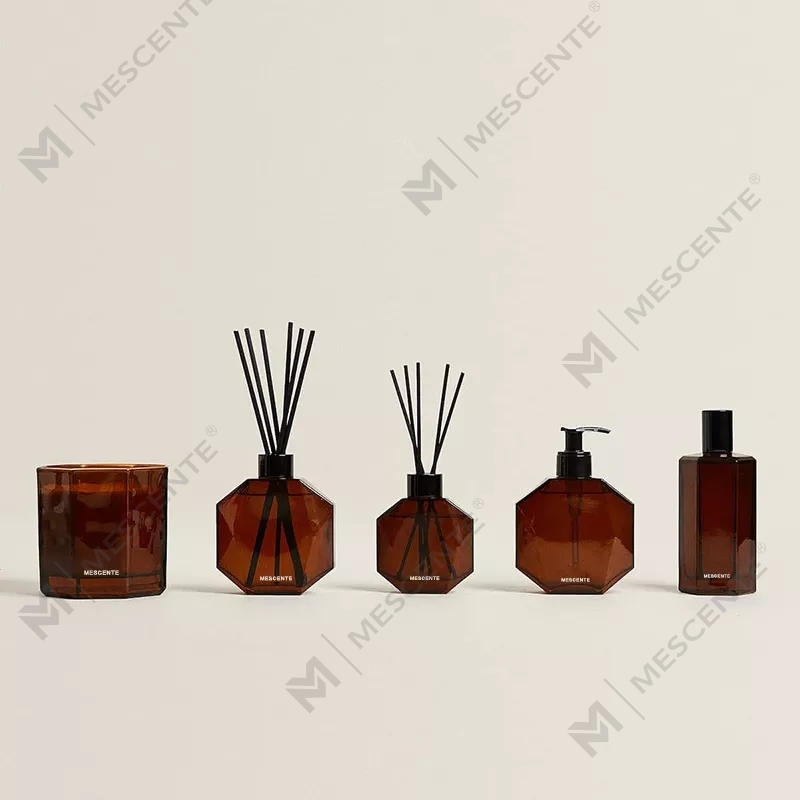 M&Scent specialanpassad lyxig privat etikett 200ml 500ml husrörsspridare med låda