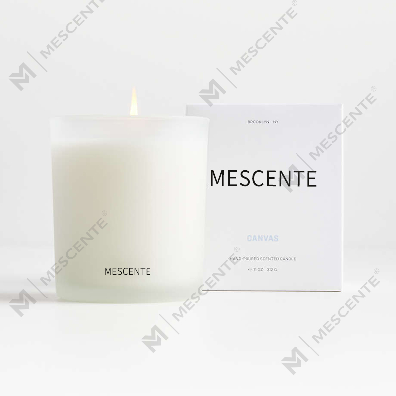 M&Scent grossist lyxiga private label sojavax doftljus med låda