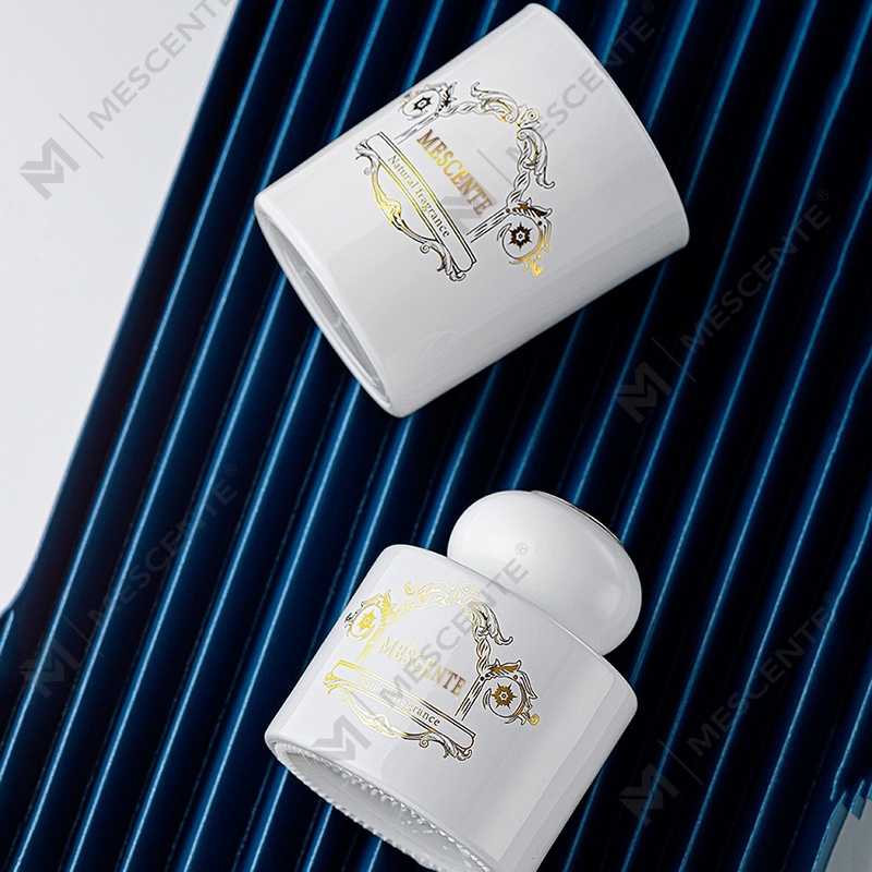 M&Scent lyxiga private label-ljusaromdoftande ljusrörsdiffusor med kartongförpackning