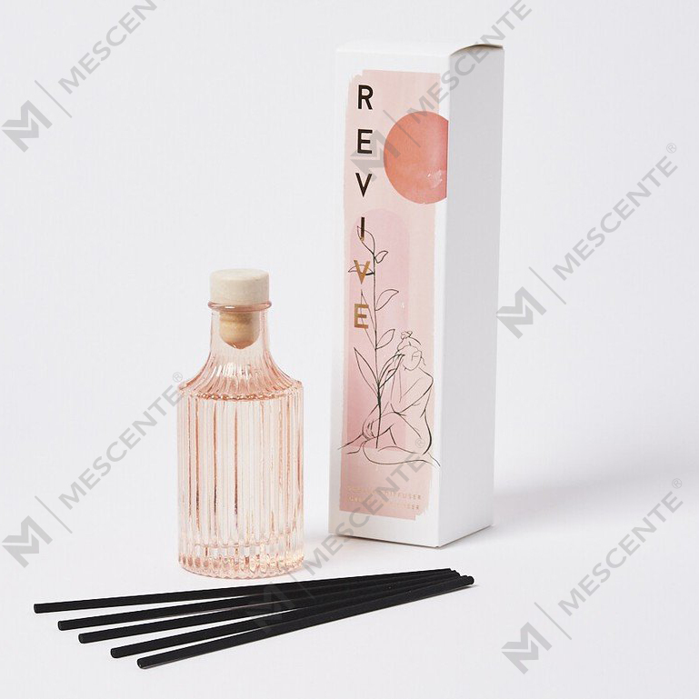 M&Scent Custom 100 ml 200 ml glasflaska Tatakan Untuk Flower Reed Diffuser