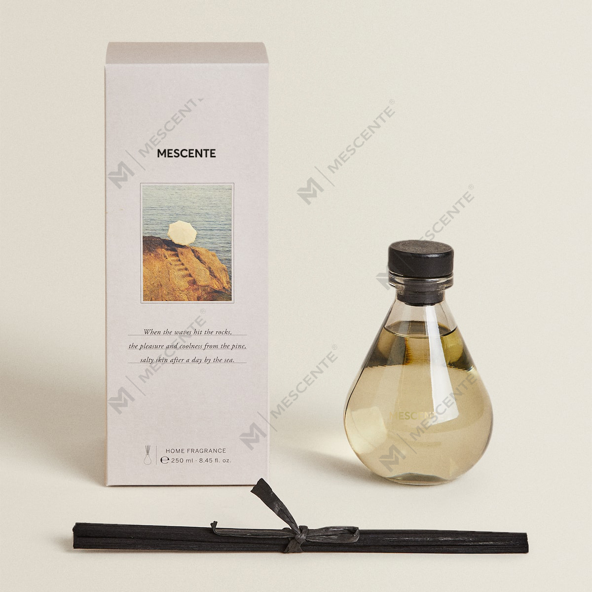 Högkvalitativ flaska Lyx Turkiet Frascos Vidrio Mini Julhem Doft Aroma Diffuser Vassvas