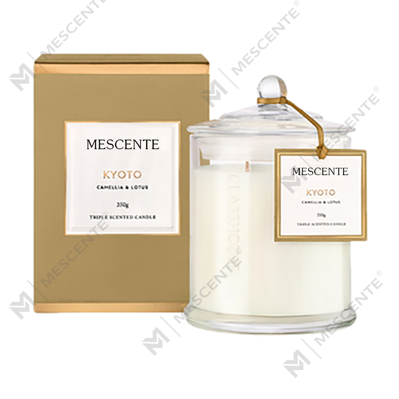 M&Scent Wholesale Lyx Custom Private Label Julkupolburk Doftsojaljus med lock